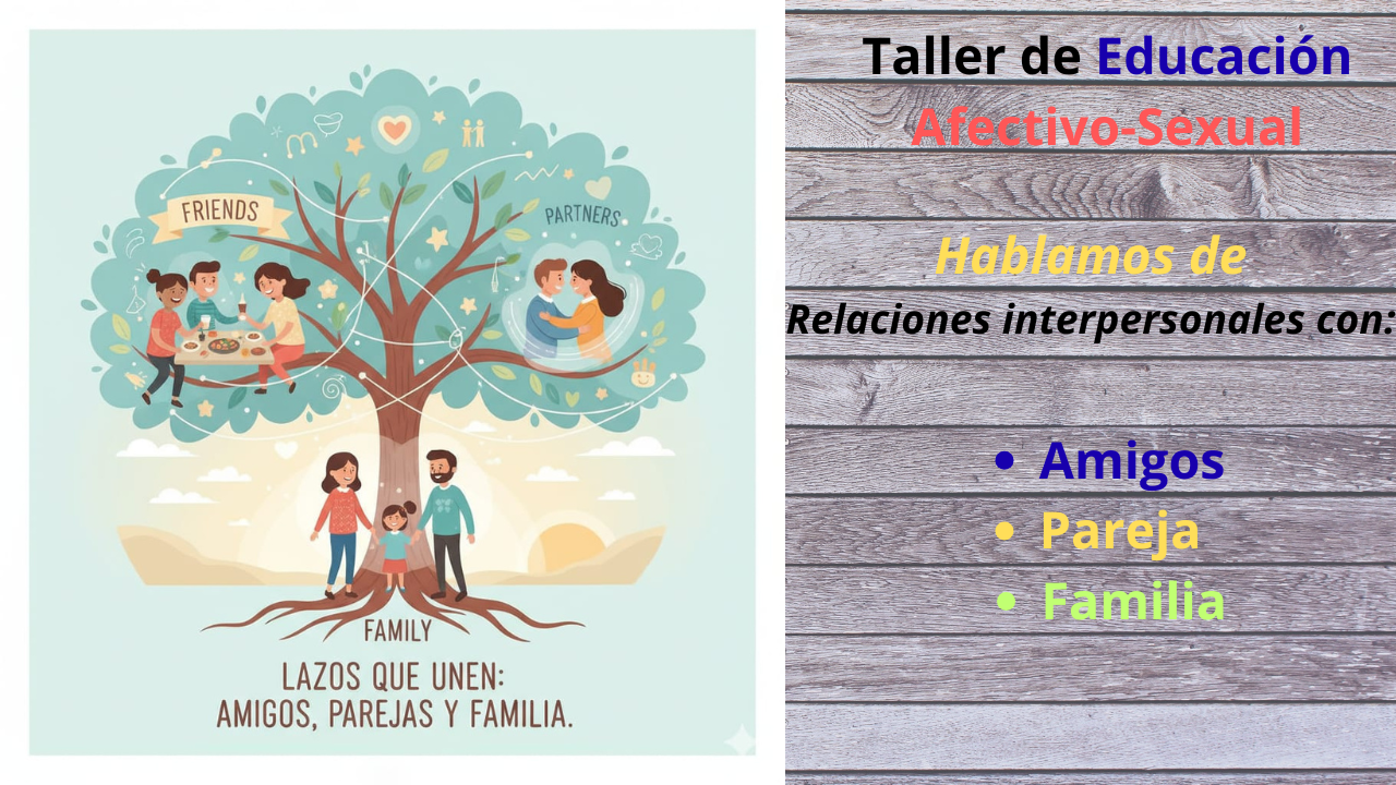 Cartel del Taller de Educación Afectivo-Sexual